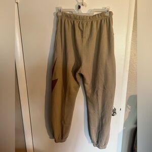 Aviator Nation XL Bolt sweatpants Tan